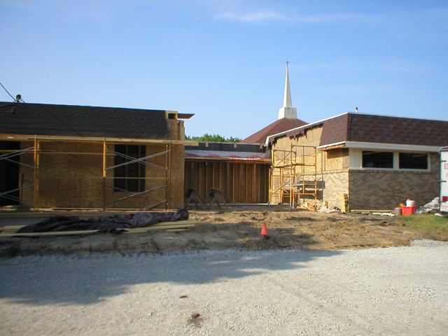 North Entrance taking shape