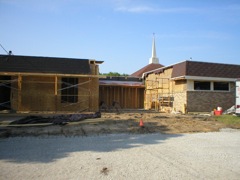 North Entrance taking shape